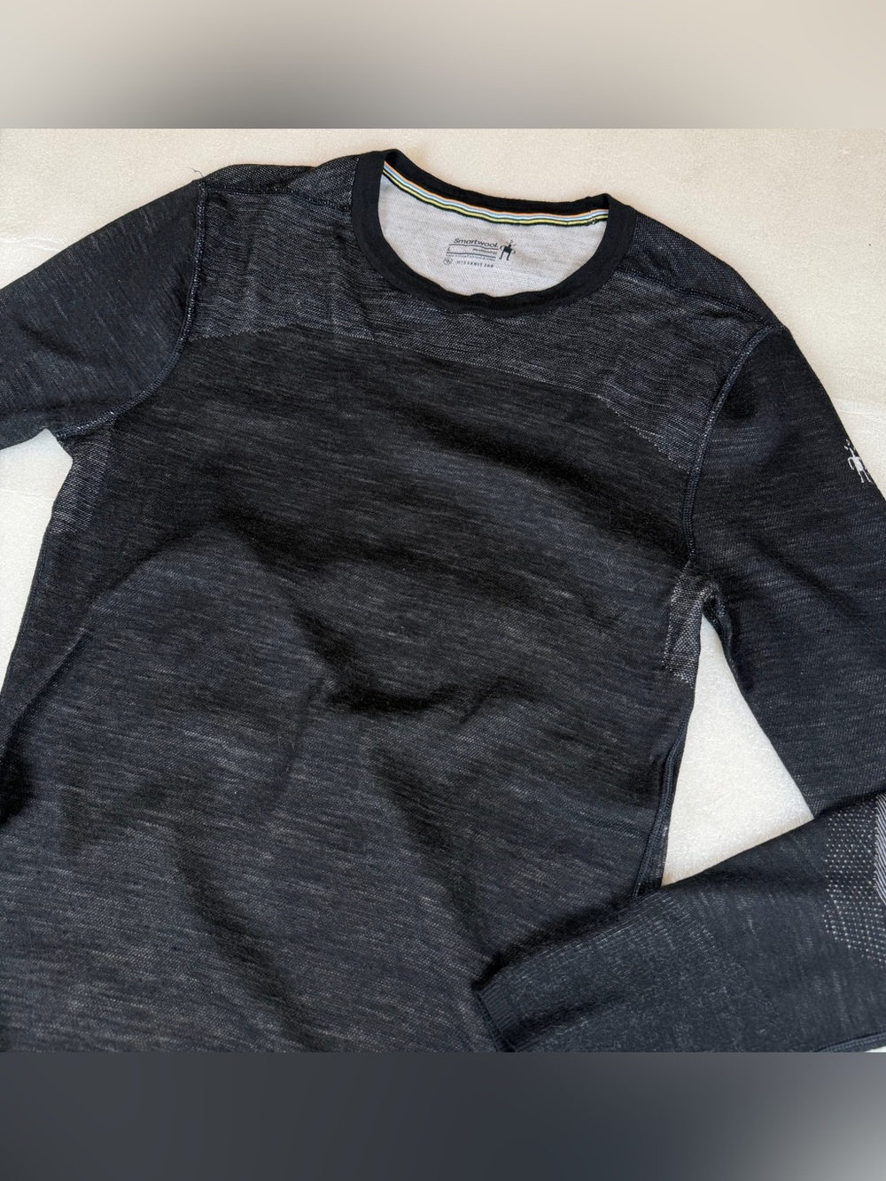Smartwool Intraknit Shirt Men’s Large Long Sleeve Thermal Merino Base Layer Note